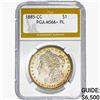 Image 1 : 1885-CC Morgan Silver Dollar PGA MS66+ PL