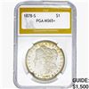 1878-S Morgan Silver Dollar PGA MS65+
