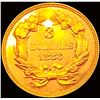 Image 2 : 1883 $3 Gold Piece CHOICE BU
