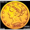 Image 1 : 1882-CC $5 Gold Half Eagle CLOSELY UNCIRCULATED