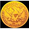 Image 2 : 1882-CC $5 Gold Half Eagle CLOSELY UNCIRCULATED