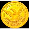 Image 2 : 1844-D $2.50 Gold Quarter Eagle CHOICE BU