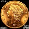 Image 1 : 1879-S $20 Gold Double Eagle CHOICE BU PL