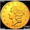 Image 1 : 1850 $20 Gold Double Eagle CHOICE BU