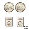 Image 1 : [4] 1969-2013 Kennedy 50C & 1oz Silv. China Panda