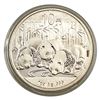 Image 2 : [4] 1969-2013 Kennedy 50C & 1oz Silv. China Panda