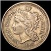 Image 1 : 1865 Nickel Three Cent NEARLY UNCIRCULATED