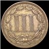 Image 2 : 1865 Nickel Three Cent NEARLY UNCIRCULATED