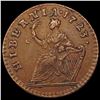 Image 2 : 1723 Hibernia Copper NEARLY UNCIRCULATED