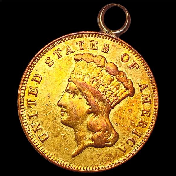 1878 $3 Gold Piece CLOSELY UNCIRCULATED