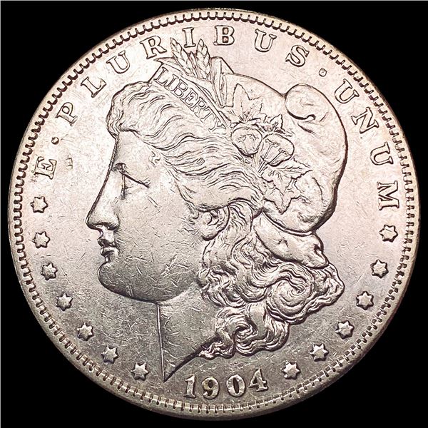 1904-S Morgan Silver Dollar NEARLY UNCIRCULATED