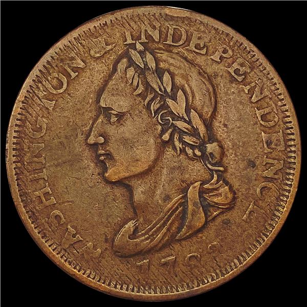 1783 Washington Copper LIGHTLY CIRCULATED