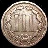 Image 2 : 1873 Nickel Three Cent NICELY CIRCULATED