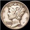 Image 1 : 1921 Mercury Dime LIGHTLY CIRCULATED