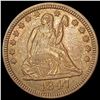 Image 1 : 1847 Seated Liberty Quarter CLOSELY UNCIRCULATED