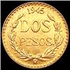 Image 2 : 1945 DOS PESSOS GOLD UNCIRCULATED