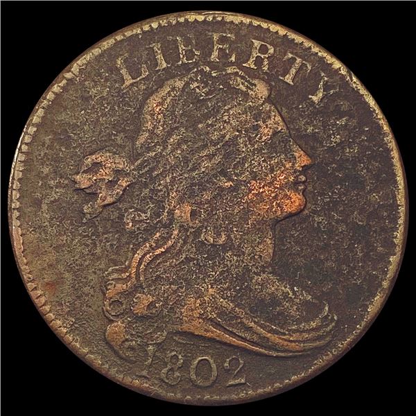 1802 Draped Bust Large Cent NICELY CIRCULATED