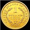 Image 2 : 1851-O Rare Gold Dollar UNCIRCULATED