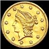 Image 1 : 1853 Round California Gold Half Dollar UNCIRCULATED