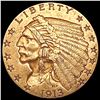 Image 1 : 1913 $2.50 Gold Quarter Eagle CLOSELY UNCIRCULATED