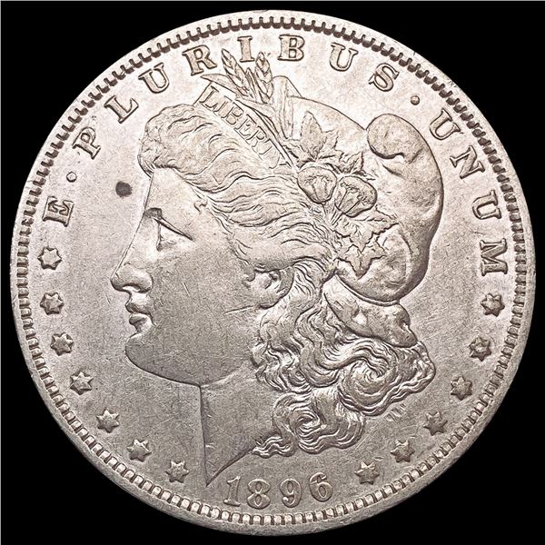 1896-O Morgan Silver Dollar NEARLY UNCIRCULATED