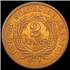 Image 2 : 1865 Two Cent Piece CLOSELY UNCIRCULATED