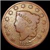 Image 1 : 1827 Coronet Head Large Cent NICELY CIRCULATED