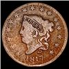 Image 1 : 1817 Coronet Head Large Cent NICELY CIRCULATED