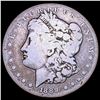 Image 1 : 1889-CC Morgan Silver Dollar NICELY CIRCULATED