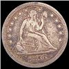 Image 1 : 1856 Seated Liberty Quarter NICELY CIRCULATED