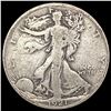 Image 1 : 1921-S Walking Liberty Half Dollar NICELY CIRCULATED