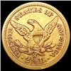 Image 2 : 1872 $2.50 Gold Quarter Eagle LIGHTLY CIRCULATED