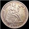 Image 1 : 1891 Seated Liberty Dime LIGHTLY CIRCULATED