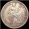 Image 1 : 1877 Seated Liberty Dime LIGHTLY CIRCULATED