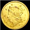Image 1 : 1859 Round California Gold Half Dollar HIGH GRADE