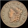 Image 1 : 1828 Coronet Head Large Cent CLOSELY UNCIRCULATED