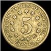 Image 1 : 1872 Shield Nickel LIGHTLY CIRCULATED