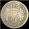 Image 2 : 1812 Spain 2 Reales NICELY CIRCULATED