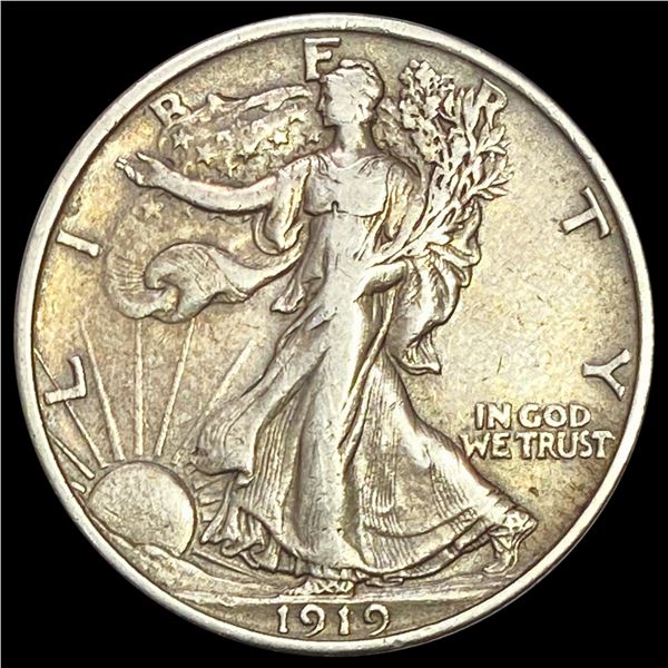 1919 Walking Liberty Half Dollar CLOSELY UNCIRCULATED