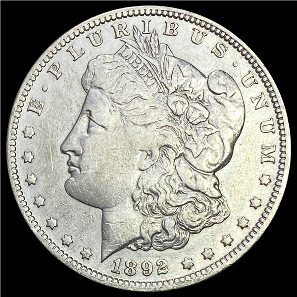 1892-O Morgan Silver Dollar NEARLY UNCIRCULATED