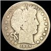 Image 1 : 1904-S Barber Half Dollar NICELY CIRCULATED