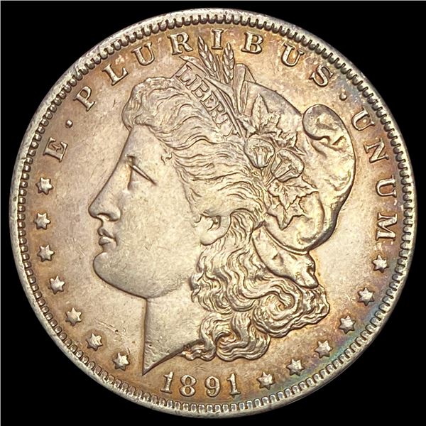 1891-O Morgan Silver Dollar NEARLY UNCIRCULATED