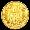 Image 2 : 1857 Rare Gold Dollar UNCIRCULATED