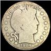 Image 1 : 1904-S Barber Half Dollar NICELY CIRCULATED
