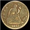 Image 1 : 1875-CC Twenty Cent Piece NICELY CIRCULATED