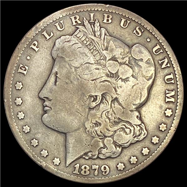 1879-CC Morgan Silver Dollar NICELY CIRCULATED