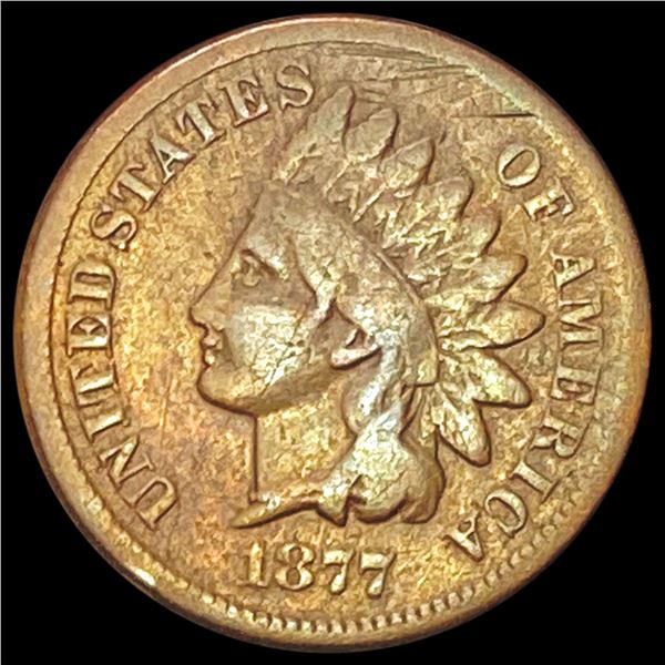 1877 Indian Head Cent NICELY CIRCULATED