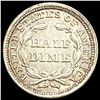 Image 2 : 1859 Seated Liberty Half Dime NEARLY UNCIRCULATED