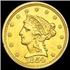 Image 1 : 1854 $2.50 Gold Quarter Eagle CLOSELY UNCIRCULATED