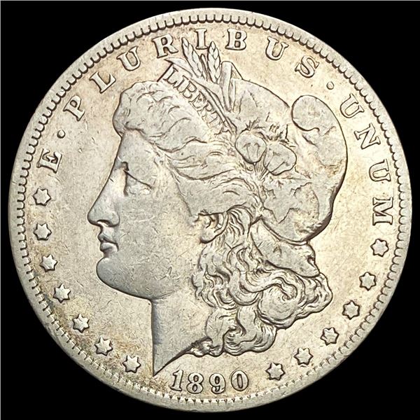 1890-CC Morgan Silver Dollar NICELY CIRCULATED